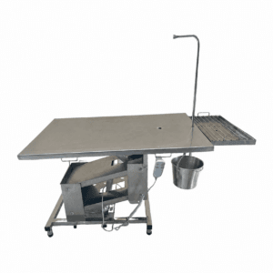 Mesa Cirúrgica Veterinária Pantográfica - Inox 2 MOTORES