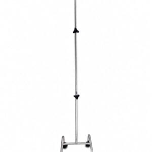 Suporte de Soro Com rodízios Inox