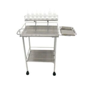 Carro Curativo em Inox 304.