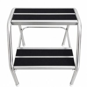 ESCADA DOIS DEGRAUS INOX