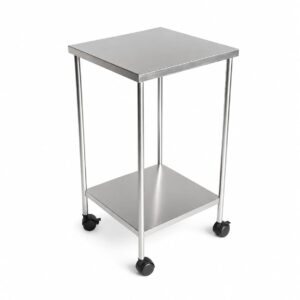 Mesa Auxiliar 40x40 em Inox 304