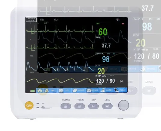 Monitor 8 POLEGADAS - 9 PARAMETROS - M208 - Imagem 4