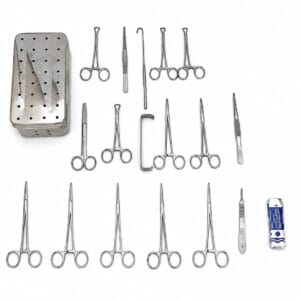 Kit Instrumental para Castração – 19 Pçs BSZ